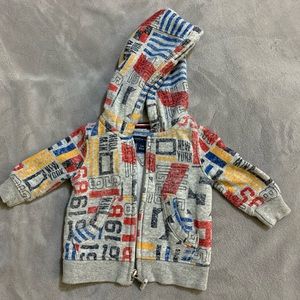 Gray Tommy Hilfiger Baby Boy Jacket